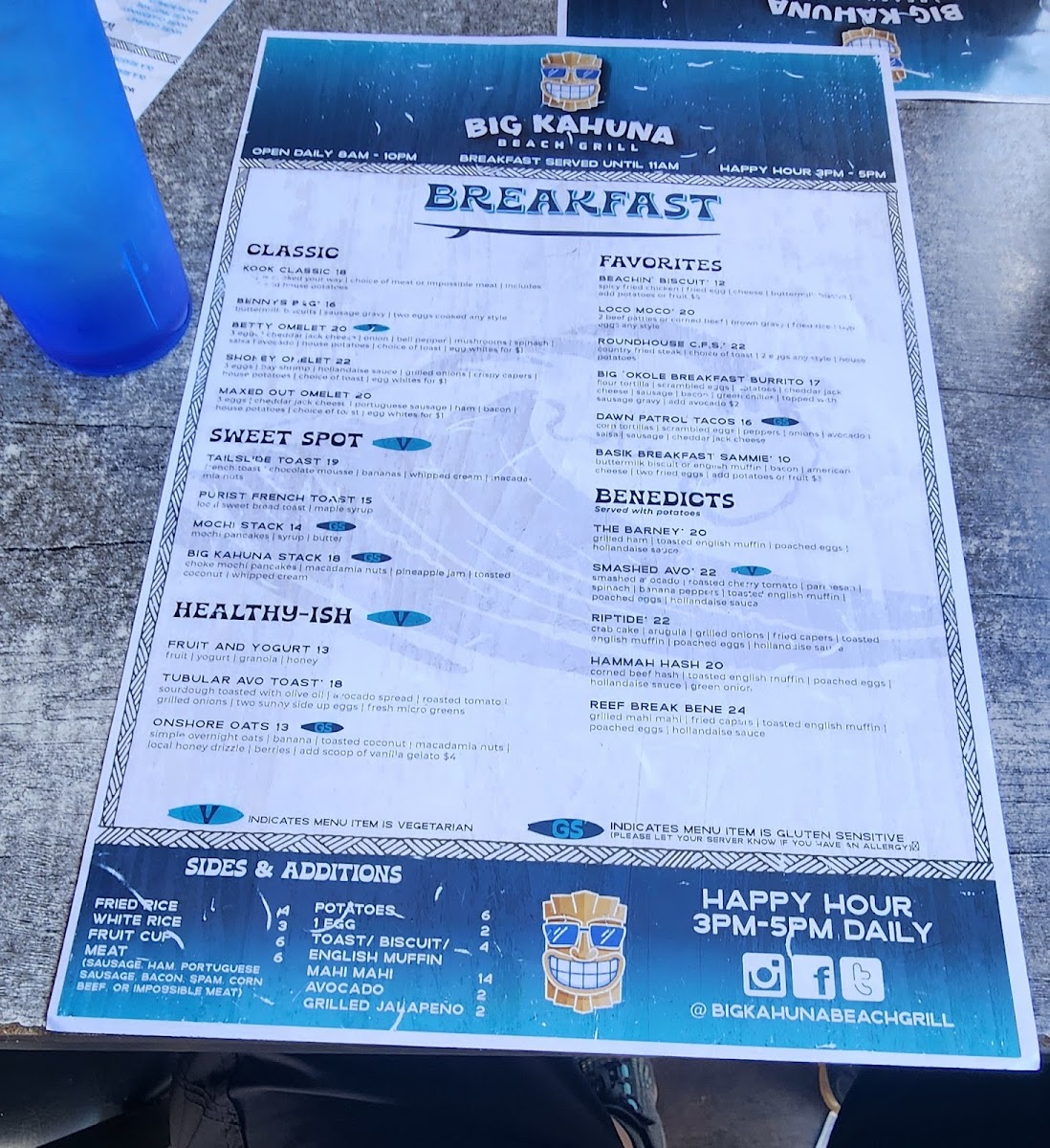 Big Kahuna Beach Grill Menu - Image 6